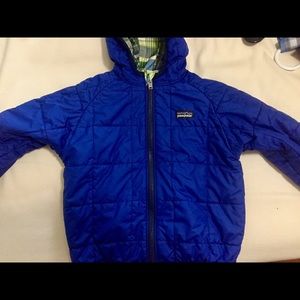 Patagonia kids Puff-ball reversible jacket. 3T